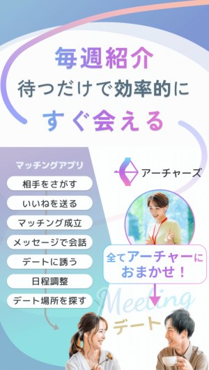 アーチャーズは毎月4人紹介してくれる!どうやって?